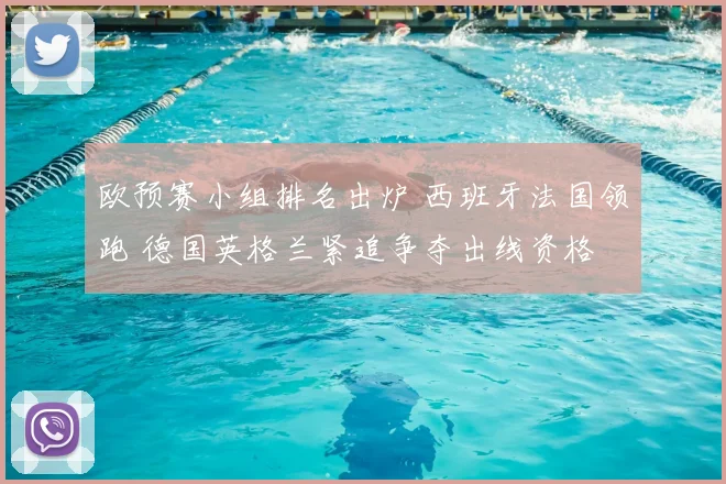 欧预赛小组排名出炉 西班牙法国领跑 德国英格兰紧追争夺出线资格